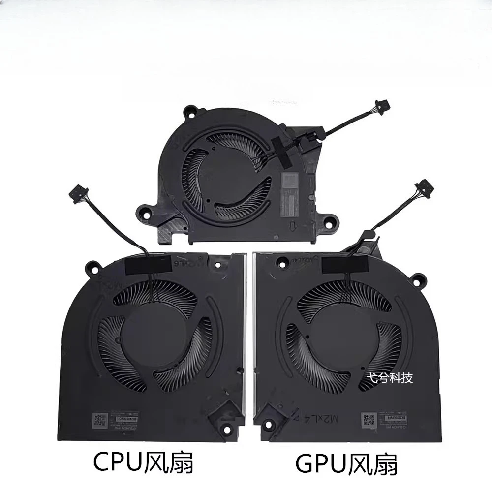 New CPU GPU Cooler Fan for DELL Alienware M16 R1 Laptop Cooling Fan