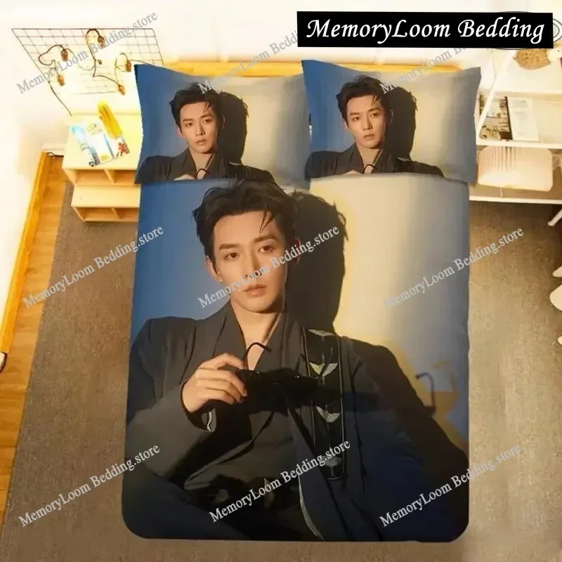 Deng Wei HD Poster Pillowcase+ Duvet Cover Single Dormitory Student Knit DW TV Character Drama Stills Double Bedding Set