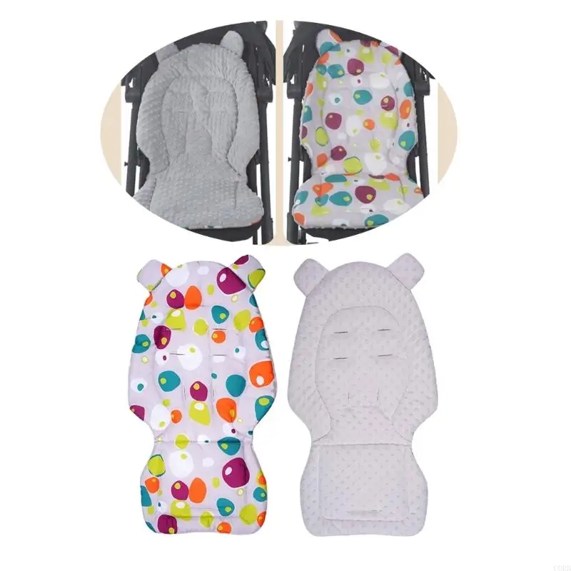 

CORB 81x41cm Reversible Dotted Backing Pad Soft Cotton Strollers Insert