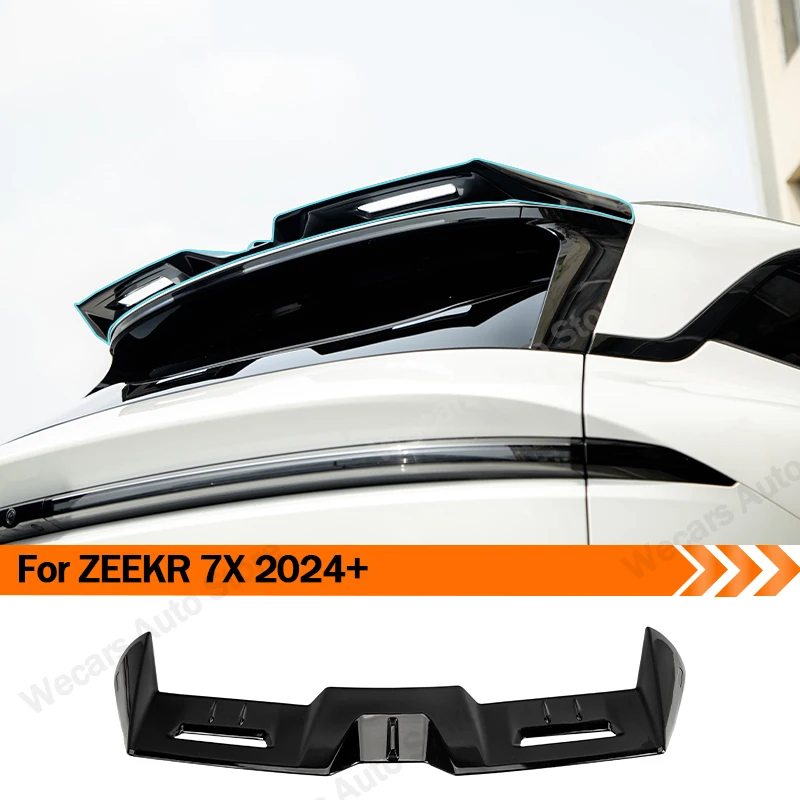 

Roof Spoiler For ZEEKR 7X 2024+ MC Style Rear Tail Wing Sports ABS Material Body Kit Exterior Upgrade Car Accessories