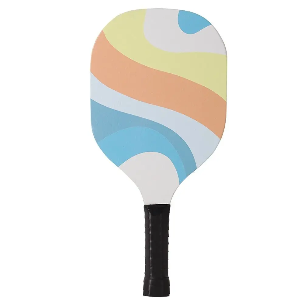 Wood Pickleball Paddles Set Racket Bag Ergonomic Pickle Ball Racket Comfortable Colorful Pickleball Racquet