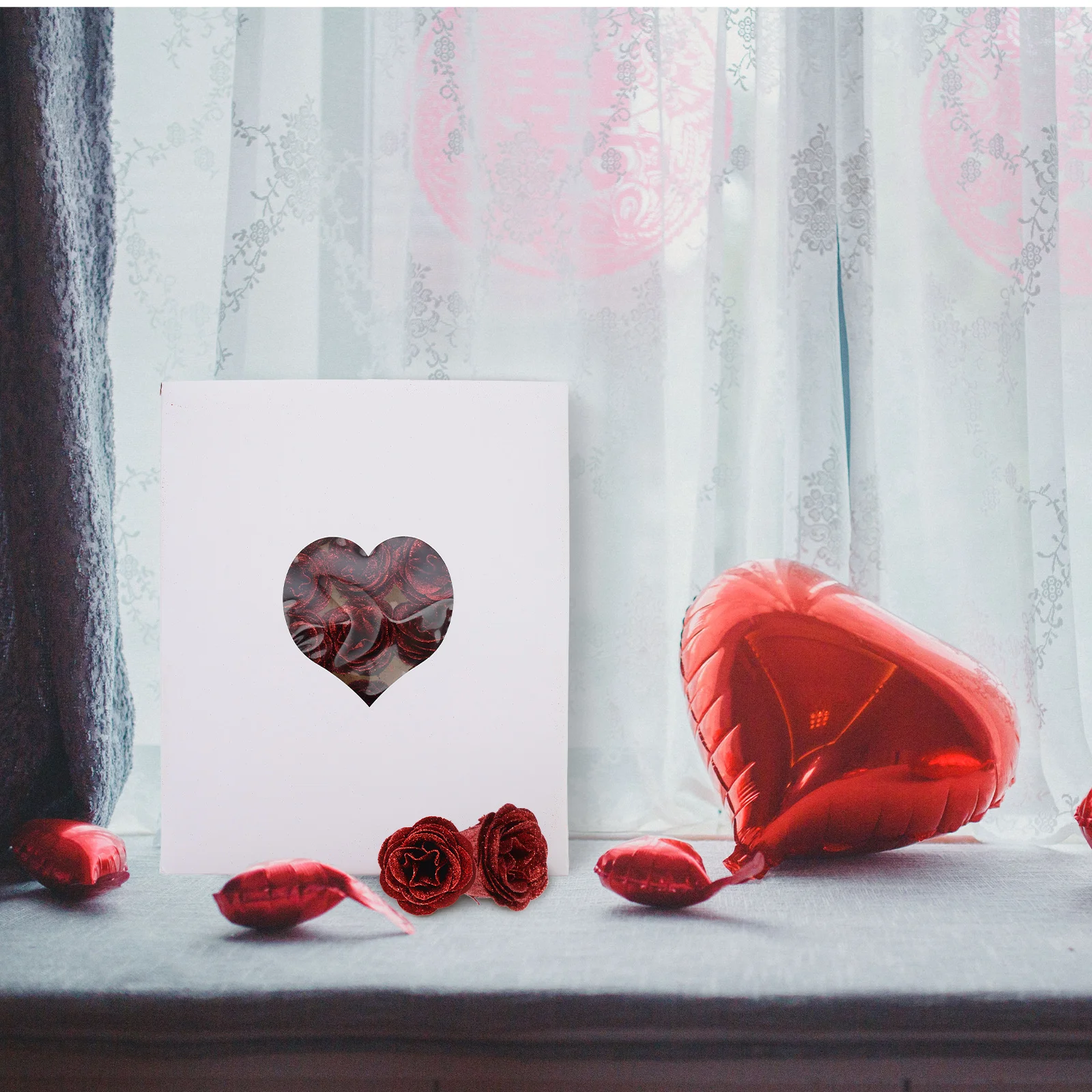 

Artificial Flower Imitation Rose Decoration Flowers Fake Scene Valentine's Day DIY Faux