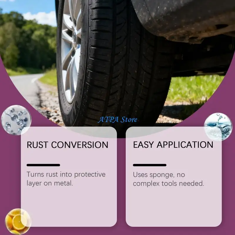 U13C Car Rust Removal Sprayer Auto Parts Rust Removal Antirust Sprayer for Polishing