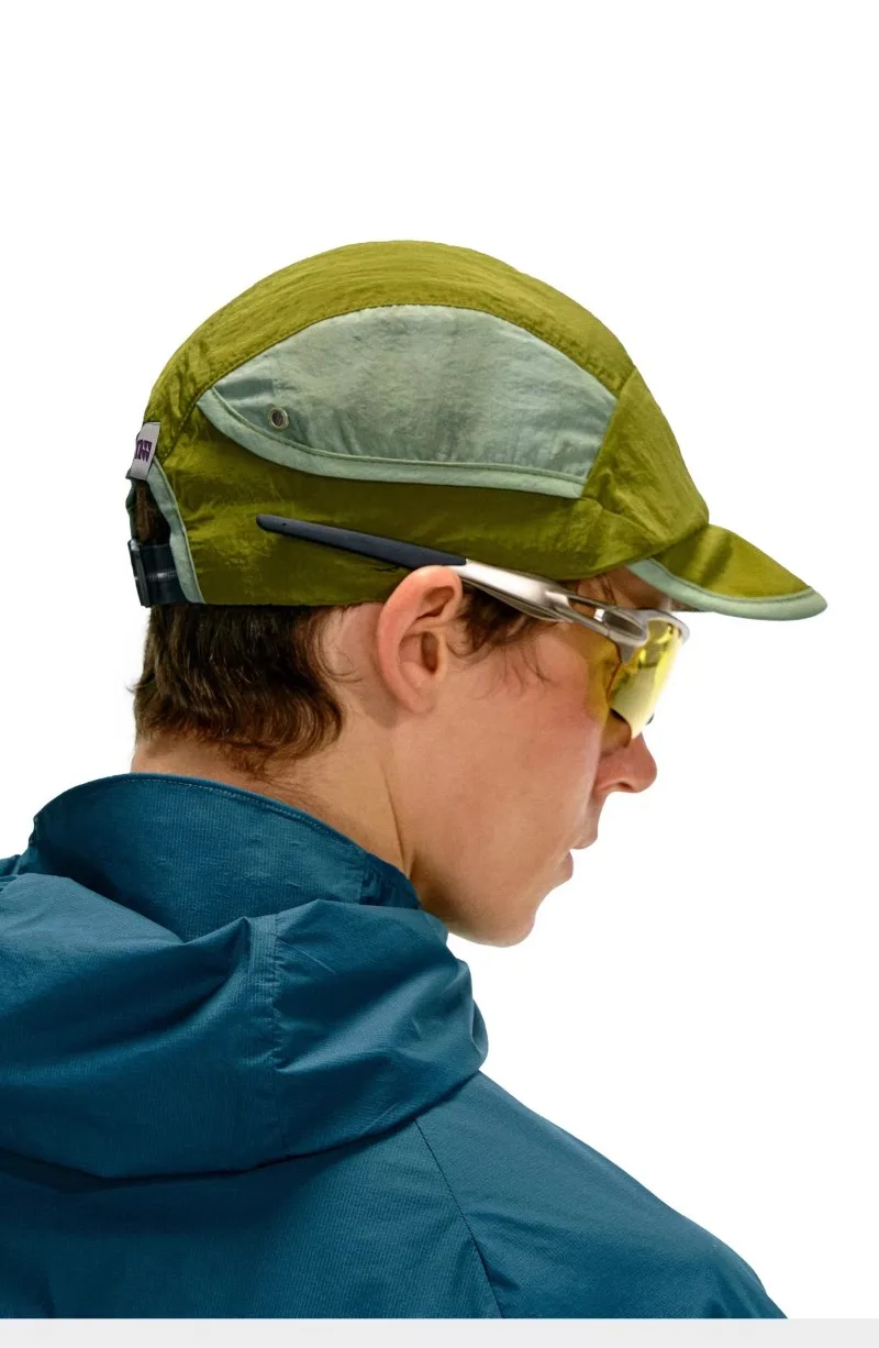 Outdoor Reflective Logo Summer Sport Floppy Hat Lightweight Foldable Soft-brimmed Five-Piece Brimmed Baseball Cap