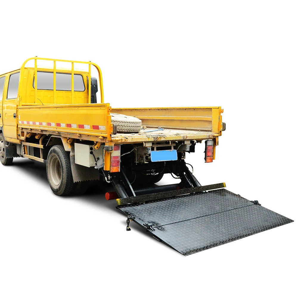 Good Price Folding Foldable Tail Lift Hydraulic Truck Tail Lift Tailgate Lift Platform For Flatbed Pickup Lifting Logistics Load