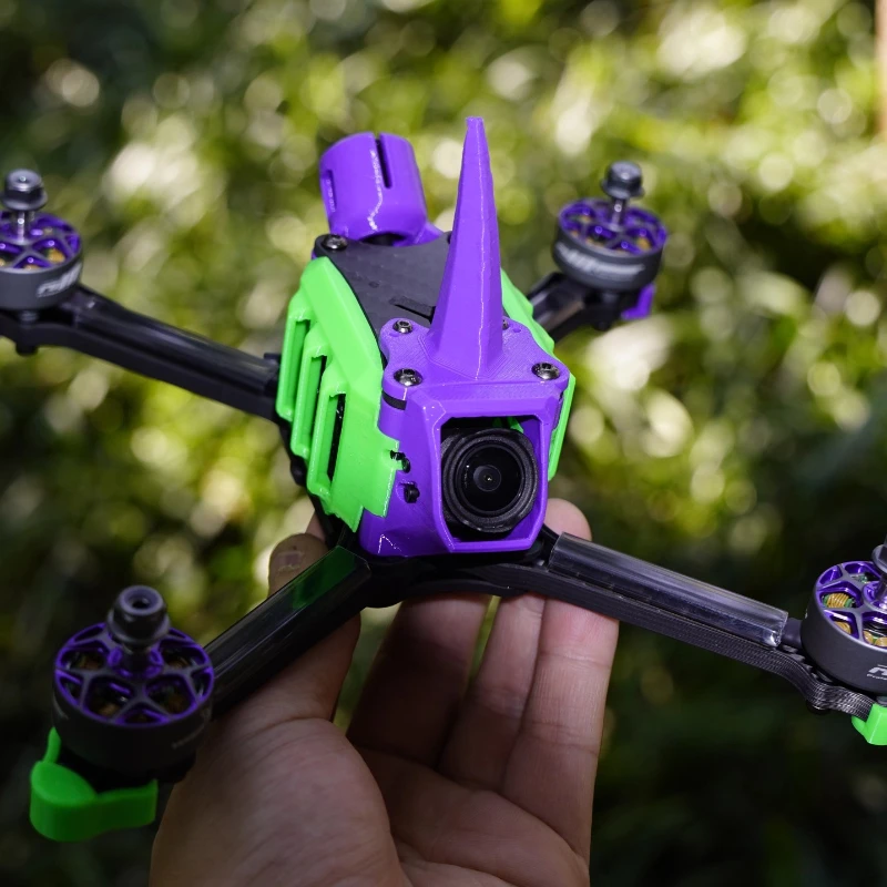 

SUNYING S2 5 Inch FPV Racing Drone Carbon Fiber Frame T700 T300,Compatible with DJI O3 O4 O4Pro Air Unit Long Range & Freestyle