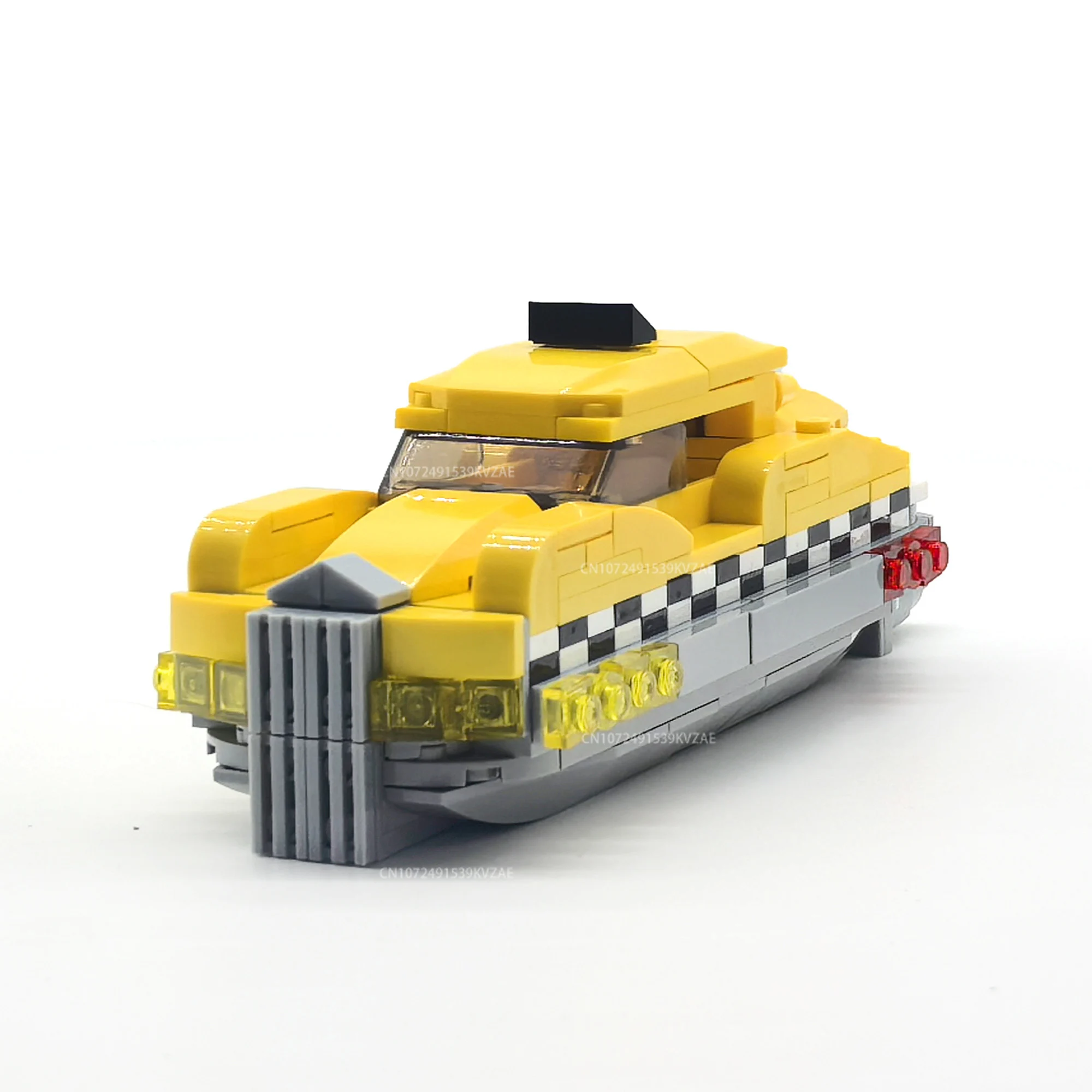 MOC 5th Element Floating Police Taxi Car Building Block Set Speed Champion Technical Vehicle Cars Aldult Bricks Toys Gifts