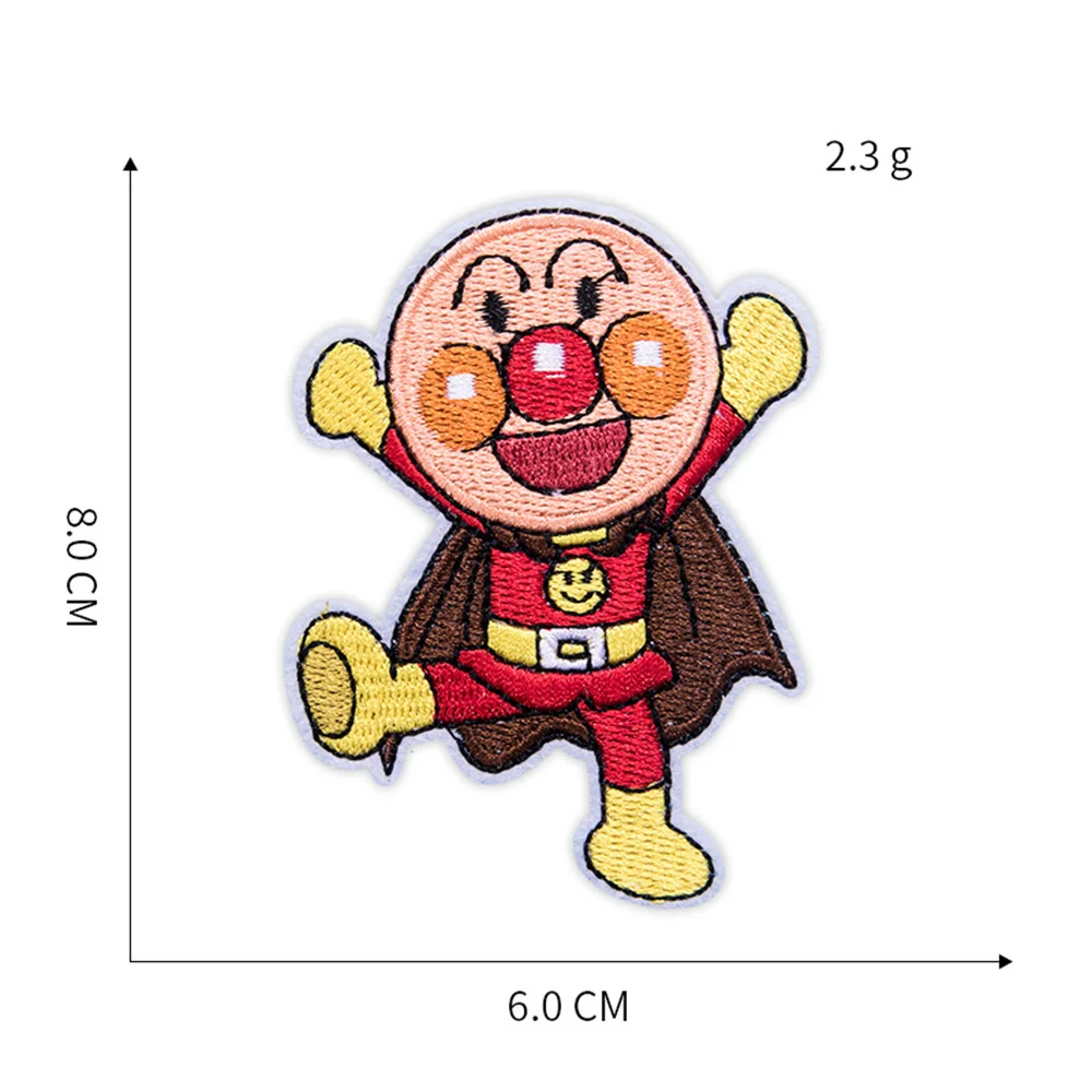 Cute Fun Cartoon Characters Comic patches Iron On Embroidery Patch For Clothing Diy Stickers Garment Apparel Accessories