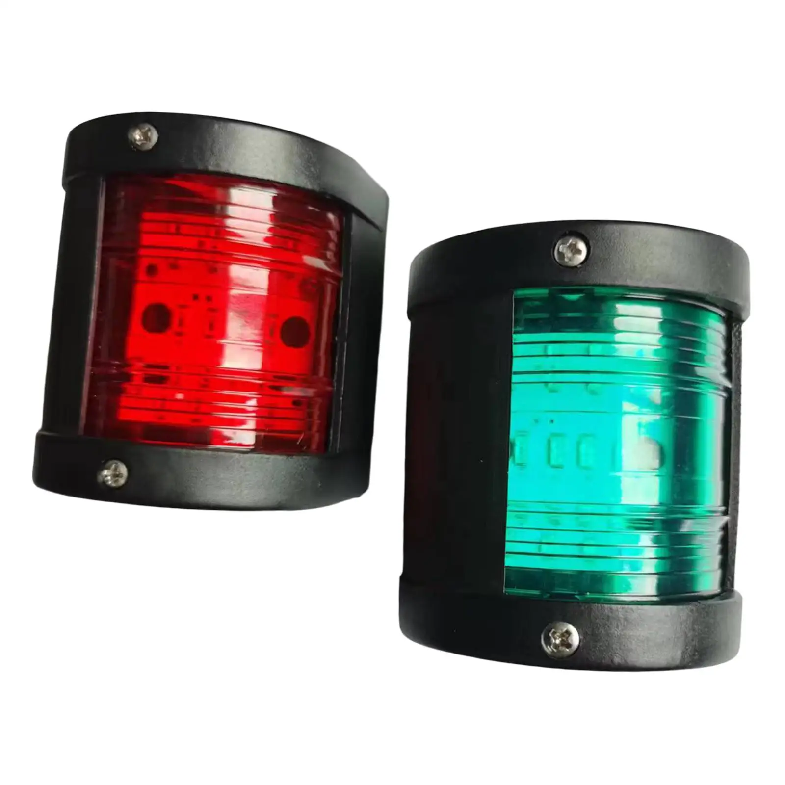 

2 Pieces Boat Navigation Light PP LED Navigation Warning Lights for Marine Boat