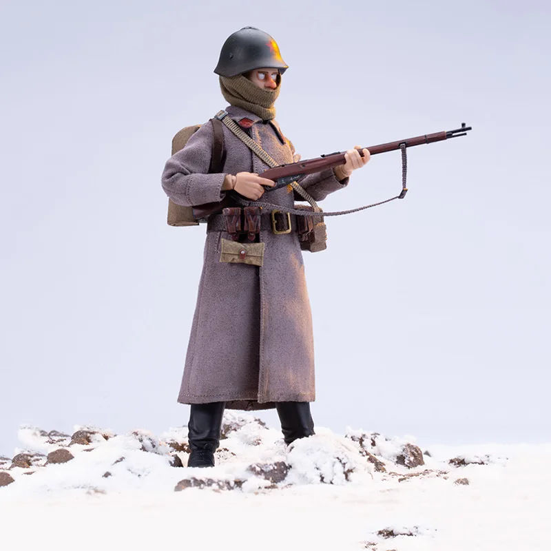 POP COSTUME BGS025 1/12 Scale Bean-gello Series, soldado de la Segunda Guerra Mundial, Joel, 6 pulgadas, Mini figura de acción, modelo de juguetes para fanáticos