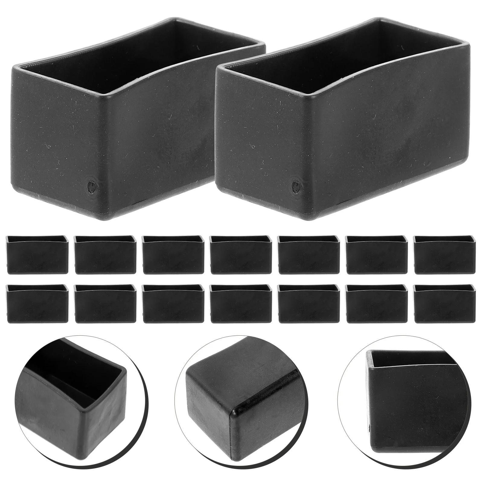 

20 pcs Anti-Slip Chair Caps Furniture Covers For Hardwood Floors Table Leg Cover Floor Protectors Chair Leg Floor Protector