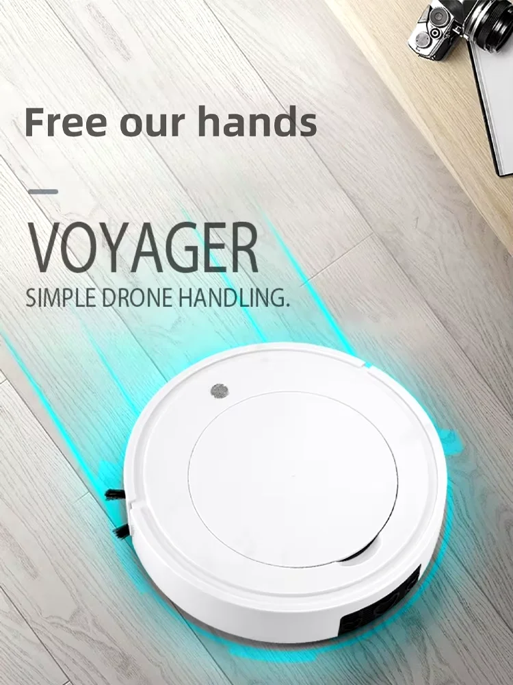 GGbingo Smart Sweep Robot Low Noise Two Cleaning Modes USB Charging Wireless Mopping Sweeping Integrate Robot for Household