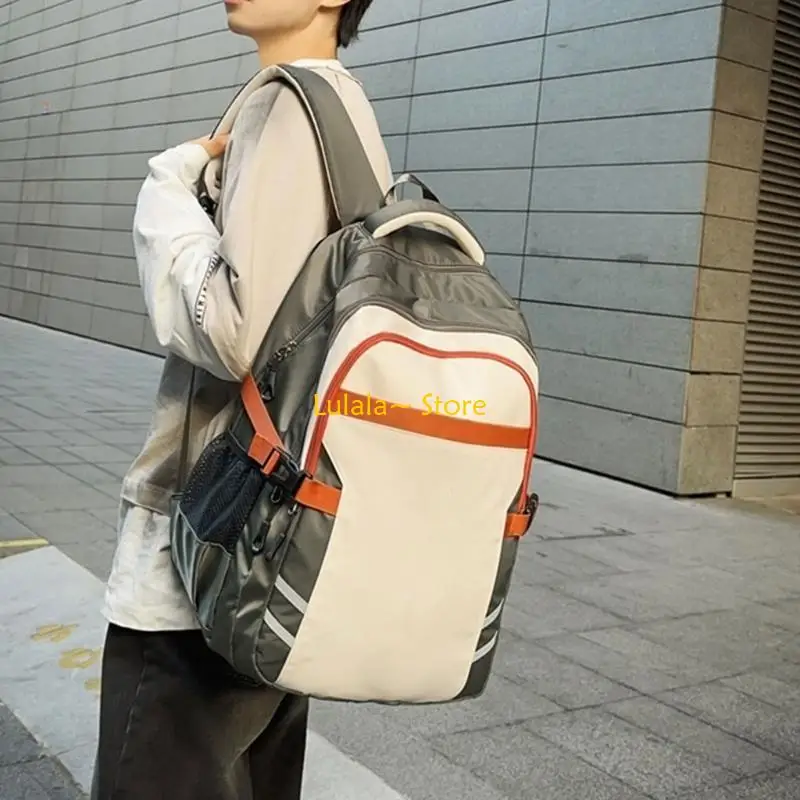 

Y4QA Travel Bag Waterproof Backpack Large Capacity Casual Daypacks Student School Bag
