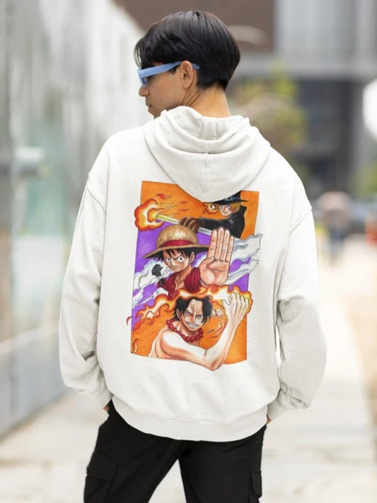 

Men's Clothing Oversized One Piece Luffy Graphic Hoodie Sweatshirt Women Long Sleeve Autumn Winter Sweater Y2k Streetwear Tops