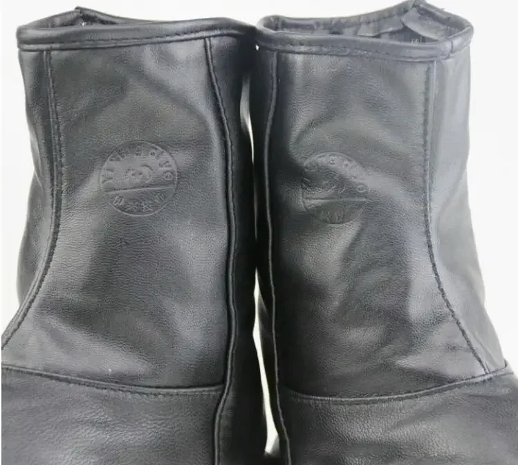 Calzini musulmani in pelle di pecora Calzini da uomo per equipaggio di preghiera Majia in pelle primaverile