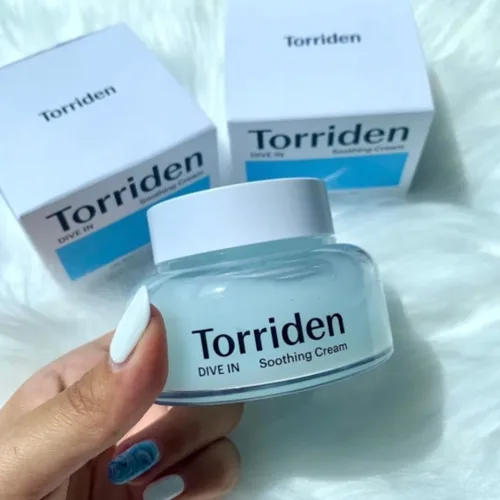 Imagen 1 del producto 100g marca crema calmante ácido hialurónico Gel hidratante coreano Torriden Centella Asiatica blanqueamiento azul crema reparadora suave
