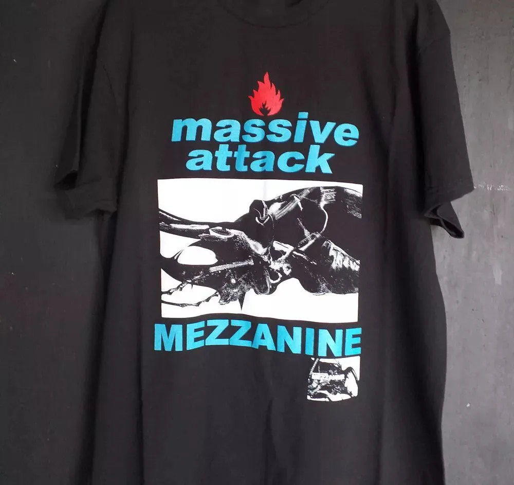 New Massive Attack Mezzanine Band Tour Gift For Fan S to 5XL T-shirt GC3225