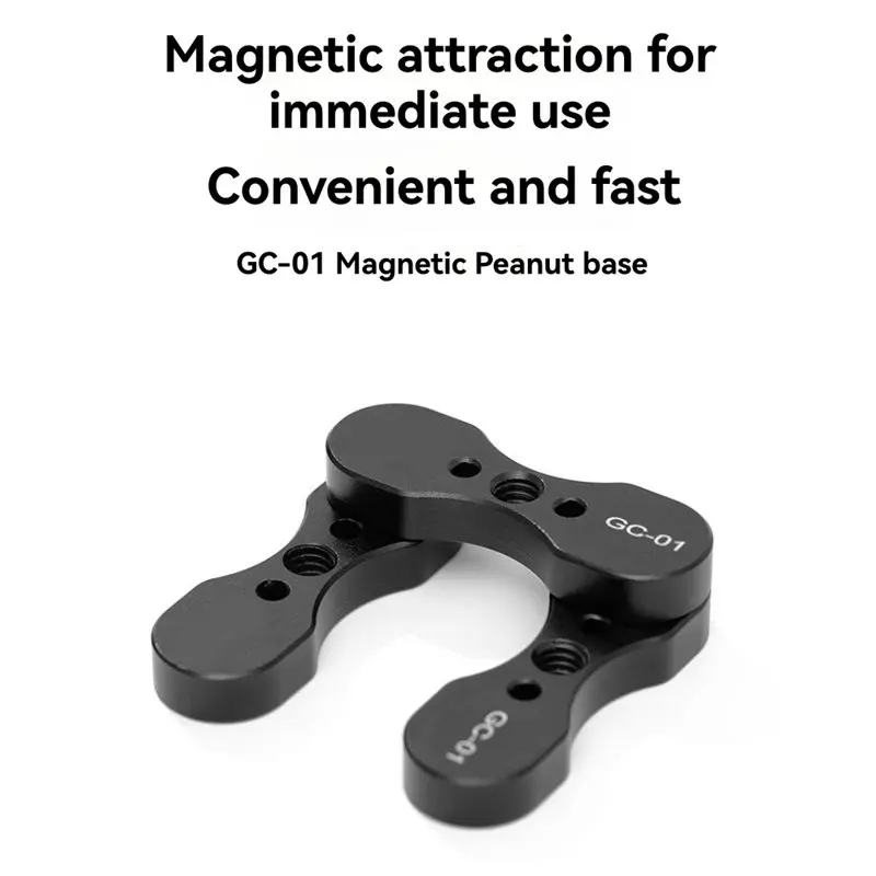 ●Ideal For Live Streaming& Photography Lighting GC-01 Magnetic Peanut Base LED Light Stand For Air Column Lamp