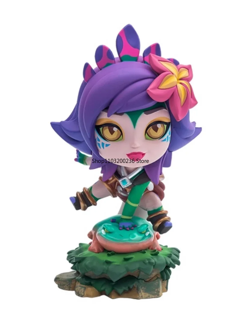 Original LOL League of Legends Neeko /the Curious Chameleon Q Version Game Anime Figures Collectible Ornaments Model Toys Gift