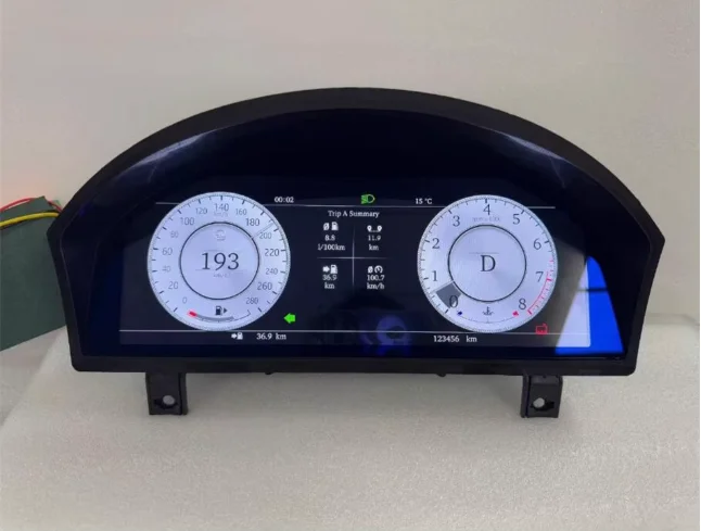 سيارة جديدة LCD لوحة القيادة الرقمية لوحة أداة افتراضية العنقودية LCD عداد السرعة لاند روفر سبورت/ديسكفري 3 2005-2009