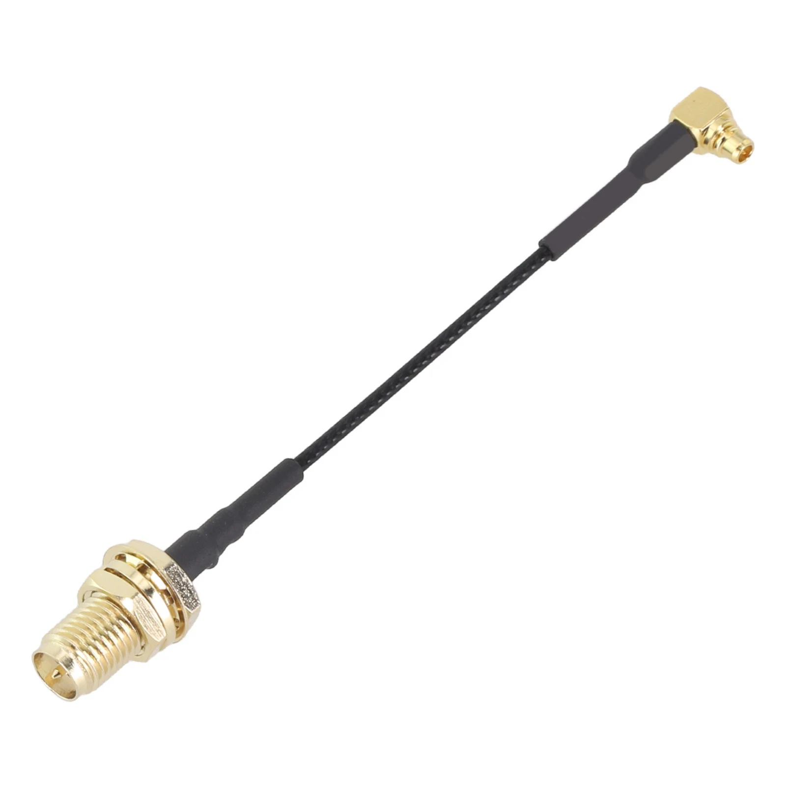 Feedthrough Antenna Cable for Flight Control Applications Using For SMA K Reverse Polarity to MMCX JW Connector