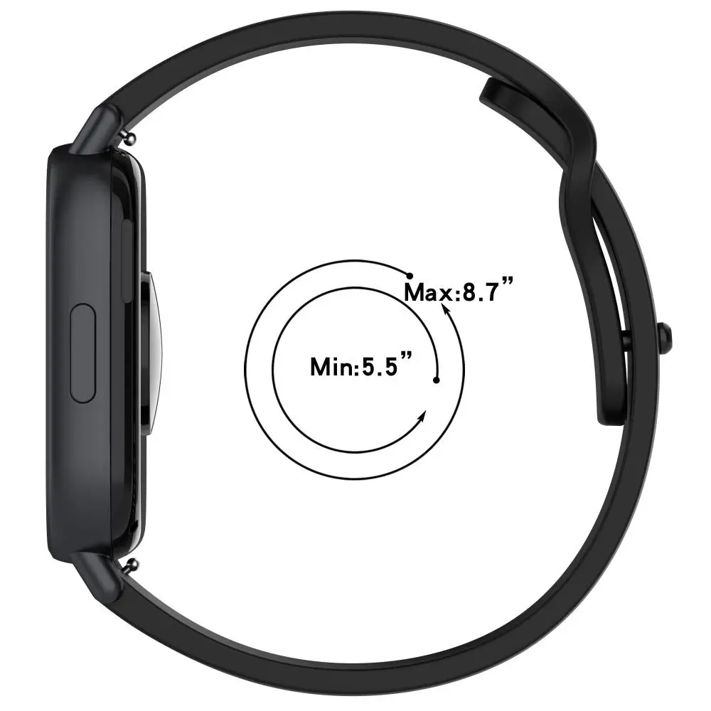 جديد استبدال سيليكون حزام الساعات الملحقات سوار ساعة الرياضة ساعة ذكية معصمه لساعة Redmi 5 Active/5 Lite