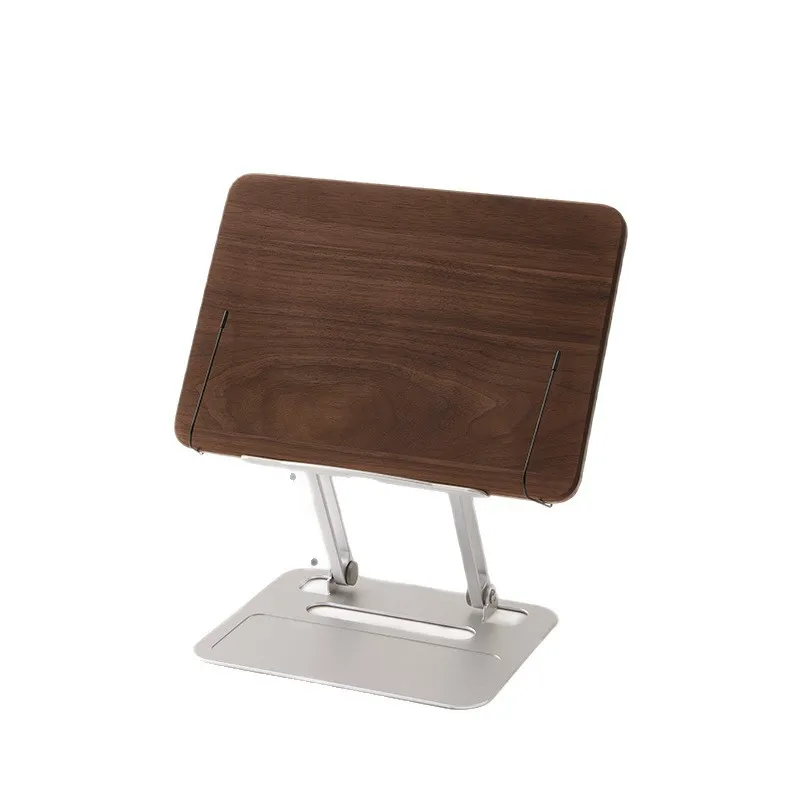 Wooden Reading Stand, Student Learning Reading Clip, Solid Wood Stand, Desktop Stand, Book Storage Artifact