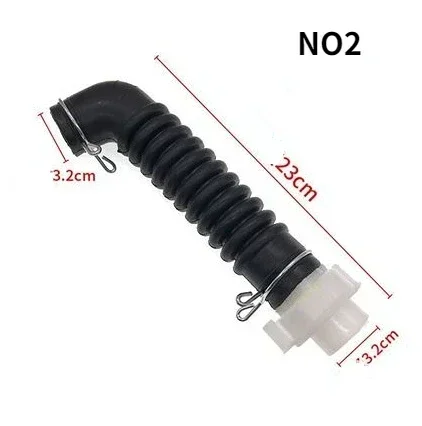 قطعة واحدة مناسبة لملحقات غسالة LG/Samsung، أنبوب تصريف سفلي للطبل الداخلي، ملحقات عالمية