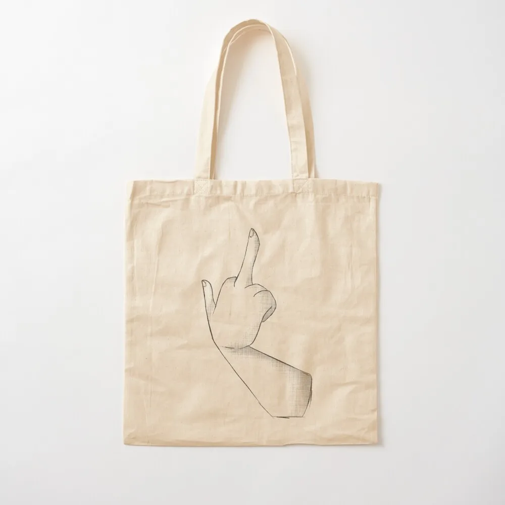 Hand gesture Tote Bag Big bag tote bag custom canvas tote bags shopping