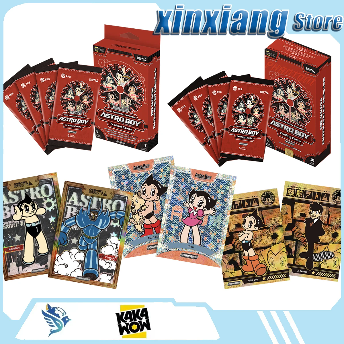 2026-kakawow-phantom-astro-boy-trading-cards-blaster-anime-peripheral-limited-edition-designer-toys-surprise-gift-whole-box
