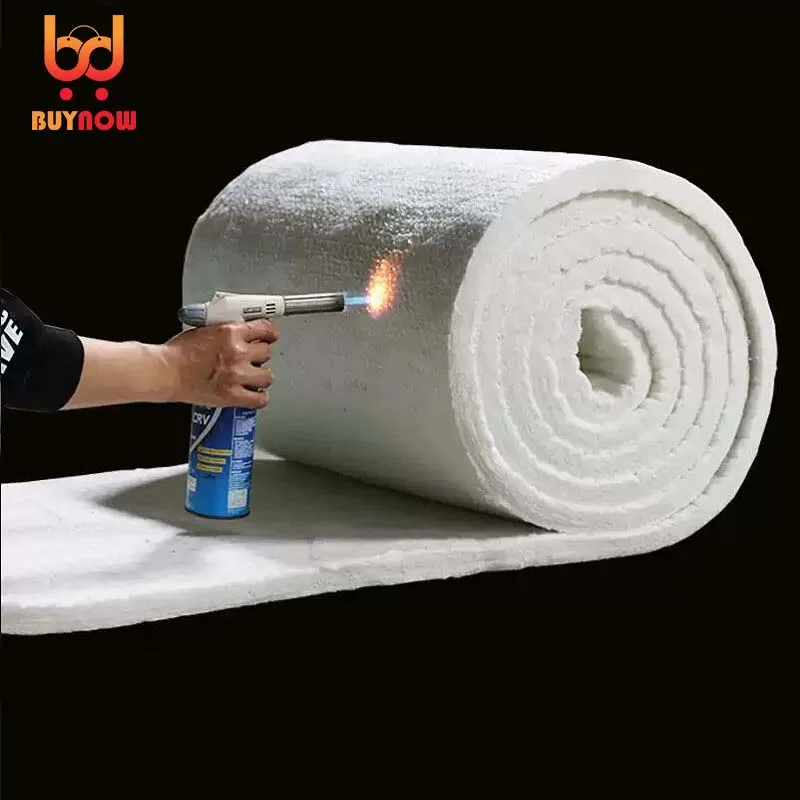 1650 ℃ Hohe Temperaturbeständigkeit, Zirkoniumlager, Keramikfaserdecke, feuerfeste Isolierung, Baumwolle, die in der Industrie verwendet wird – Detail 4