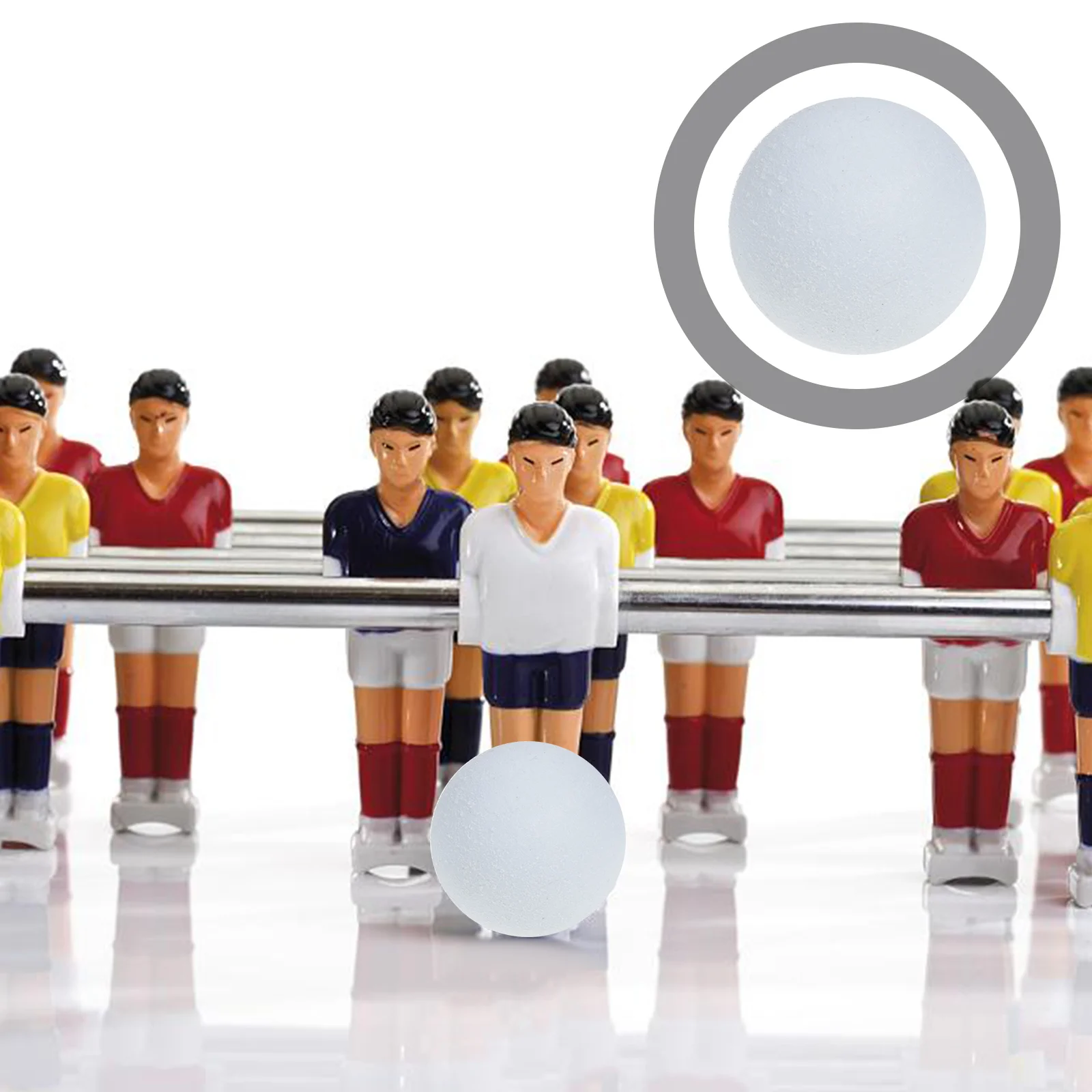 

3 Pcs Table Soccer Replaceable Mini Balls Portable Foosball Football Footballs Professional Replacement