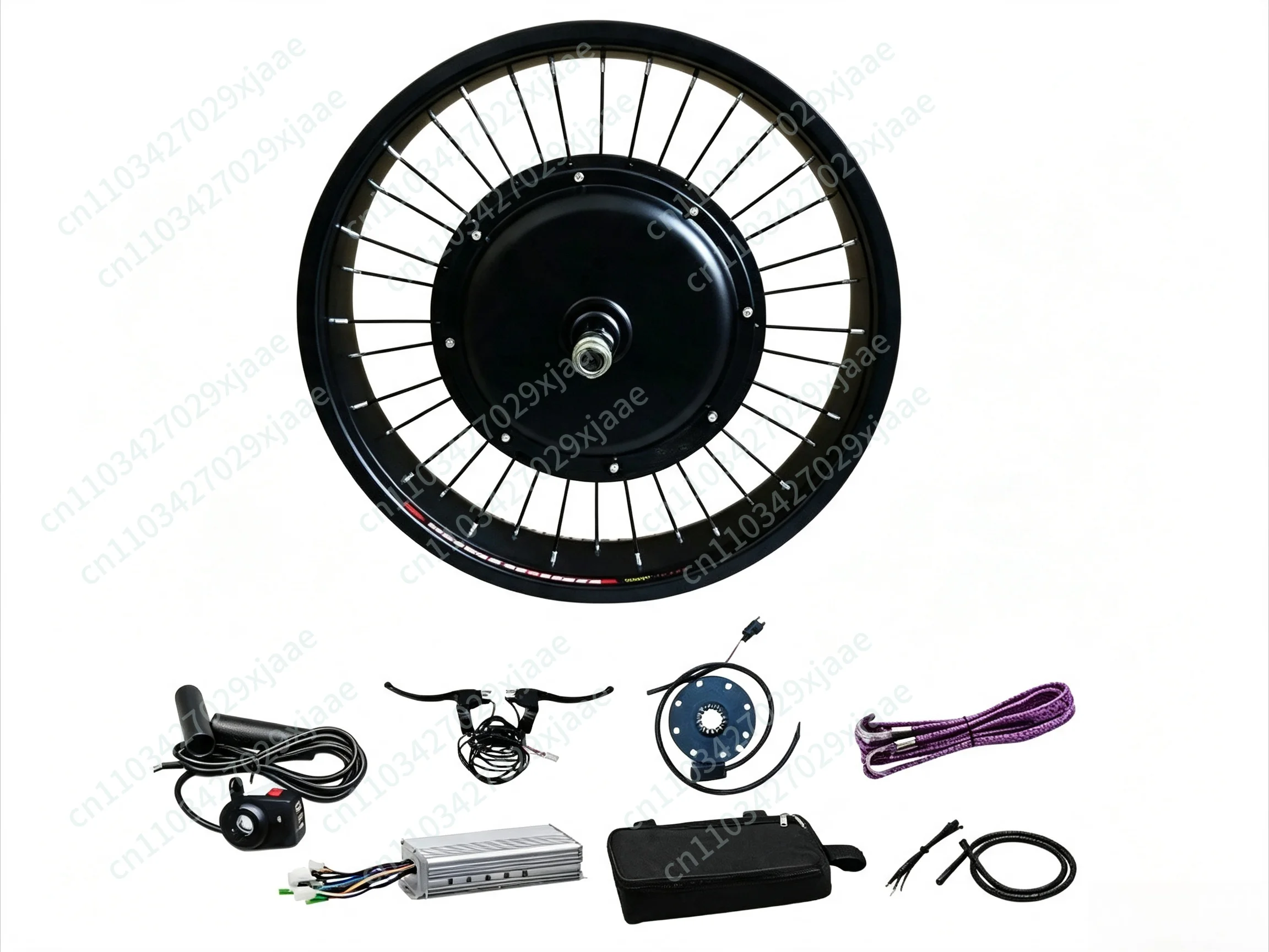 20 * 4.0 Snowmobile Modified Electric Vehicle Kit 48V 1500W Snow Tire Bicycle Fat Tire Motor Non-slip Tire ATV