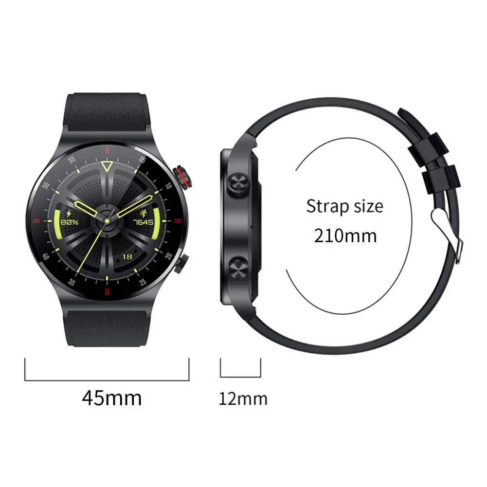 Creative Electronic Watch Rechargeable Touch Control Colorful Display Screen Smart Watch for Everyday Life