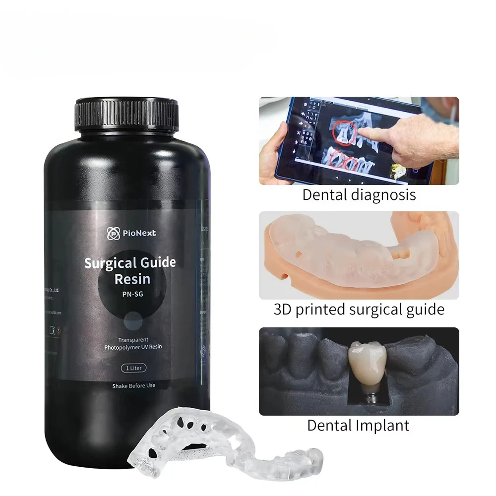 Pionext PN- SG 3d Printer High Precision Resin Lab 3d Printer Surgical Guide Resin 1000g s