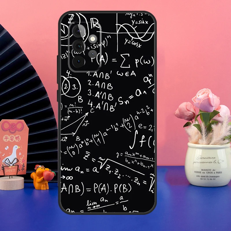 Physics Math Formula Equation Case For Samsung Galaxy A54 A34 A24 A14 A73 A53 A33 A23 A13 A52 A32 A22 A12 A51 A71 Cover