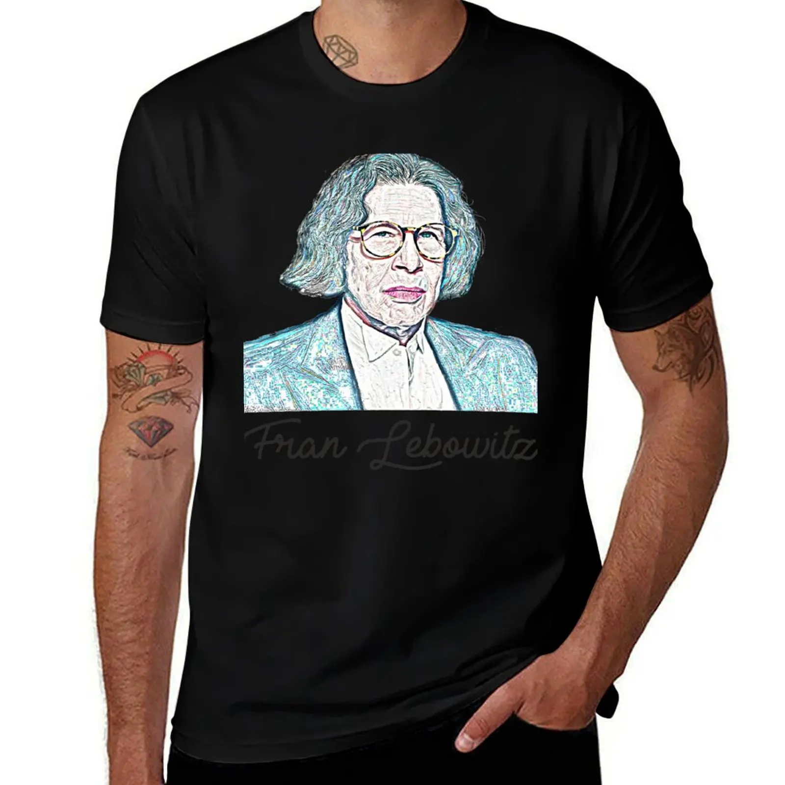 Fran Lebowitz FanartThink Before You Speak Read Before You Think T-Shirt Basic Daily Outfit Short Sleeve Tee T-Shirt