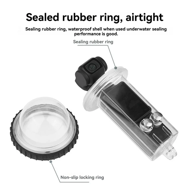 Умный водонепроницаемый чехол для камеры DJI Osmo Pocket 3, чехол для подводного дайвинга, защитный чехол, аксессуары для серфинга B