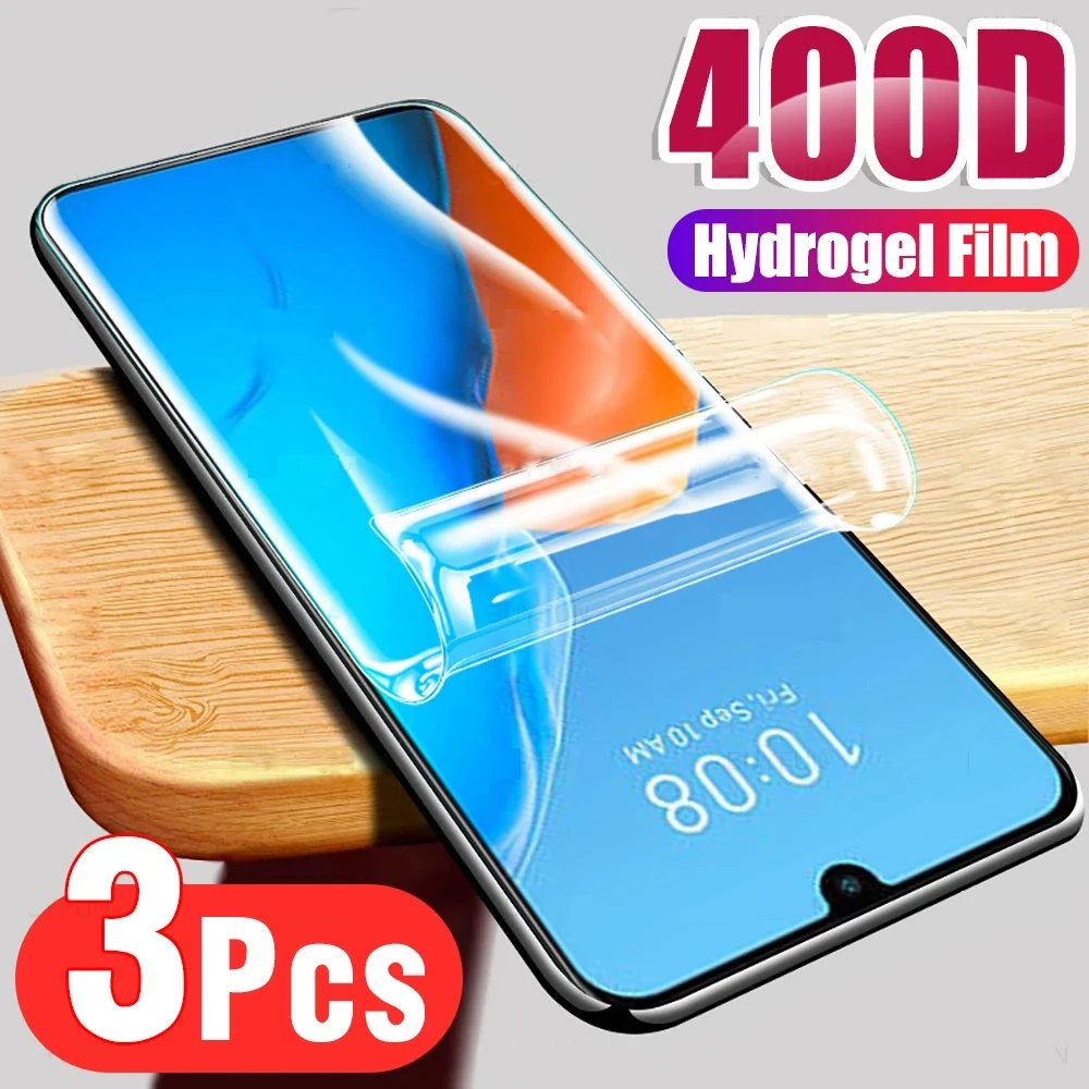 3PCS Full Cover Hydrogel Film For Nokia 5.4 3.4 5.3 8.3 2.3 1.3 3 3.1 3.2 5 5.1 X5 6 6.1 6.2 7 7.1 7.2 8 Screen Protector