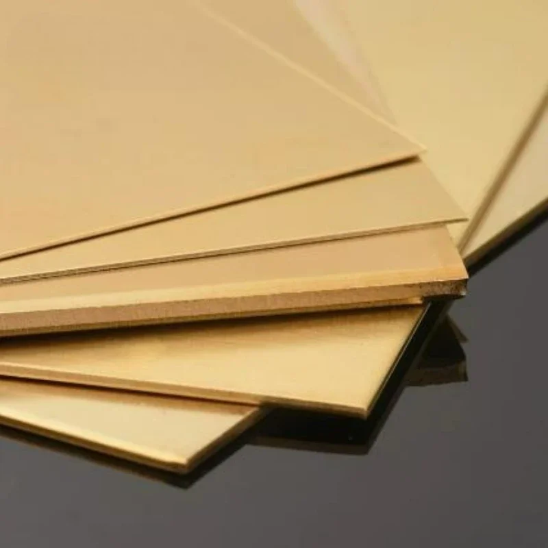 C27400 CuZn40 Messingblech 0,3-0,6 mm dick, Metallausgleichsplatte für Modellbau, Bastelrahmen, Architektur, DIY – Detail 3