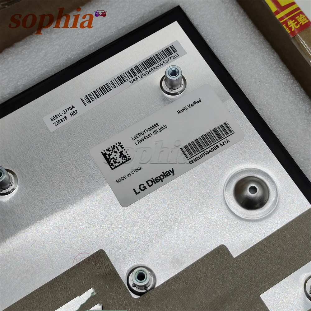 LA084X01(SL)(01) LA084X01-SL01 SL02 SL03 New 8.4 Inch LCD Display Touch Screen Uconnect 4C UAQ For Chrysler Jeep Compass VP4R 20