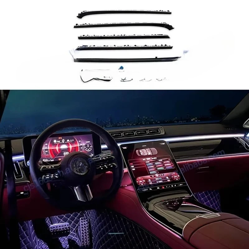 Light Emitting Diode Ambient Lights Active Ambient Lighting Kit forS-Class W223 Car Modification Accessories