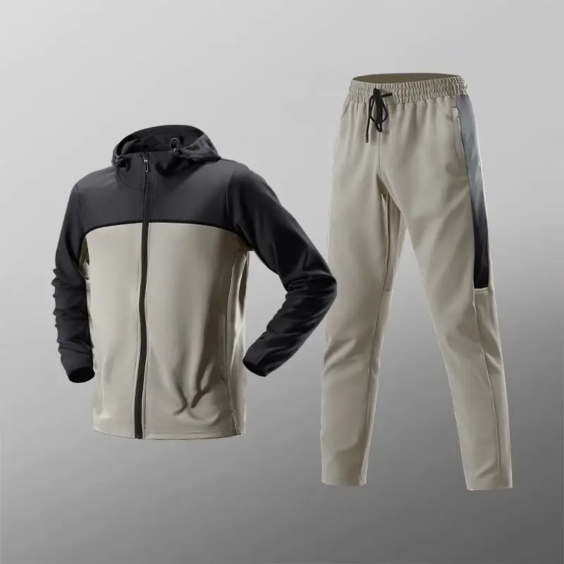 2025 New Sports Suit Men's Running Speed Drying Spring Cycling Jacket Professional Morning Jogging Fitness Training Pants