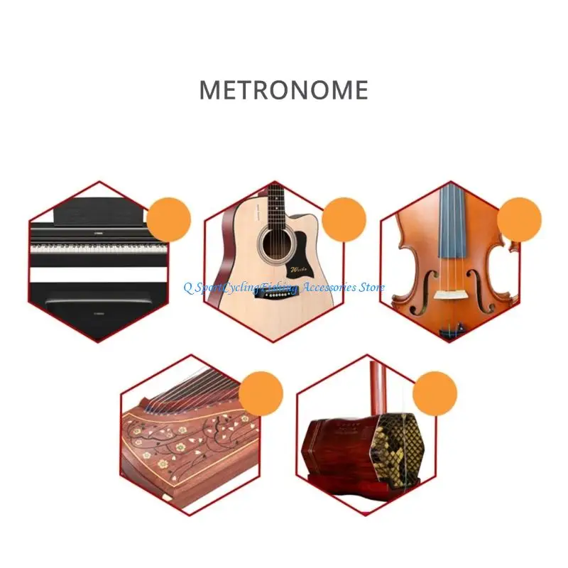 

Beginner Music Metronome Instrument Practice Metronome Band Rehearsal Metronome for Teaching Environment
