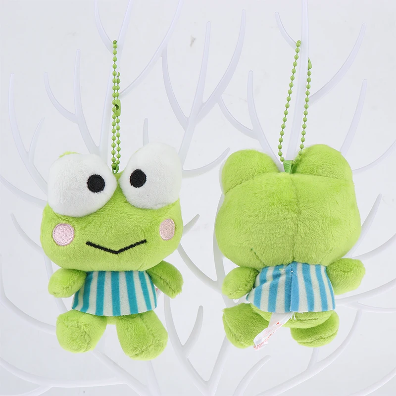 Sanrio My Melody Kero Kero Keroppi Cartoon Plush Stuffed Doll Cute Backpack Pendant Little Frog Key Chain Gifts For Boys Girls