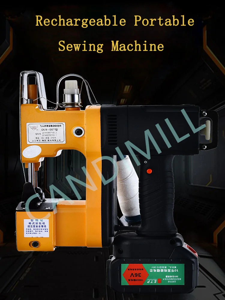 Portable Small Rechargeable Lithium Battery Dynamic Sealing Machine Woven Bag Packaging And Sewing Machine