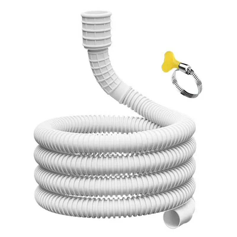 

Dehumidifier Draining Hose Flexible Drainage Hose With Cuttable Rubber Adapter Replacement Dehumidifier Attachment Parts