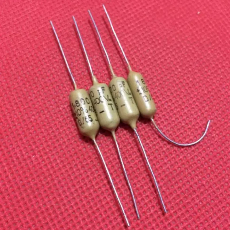 

10-100 шт. ранний американский западный электрический 64T серии 0,0018 мкФ 400 В антикварный осевой конденсатор бесконечной связи