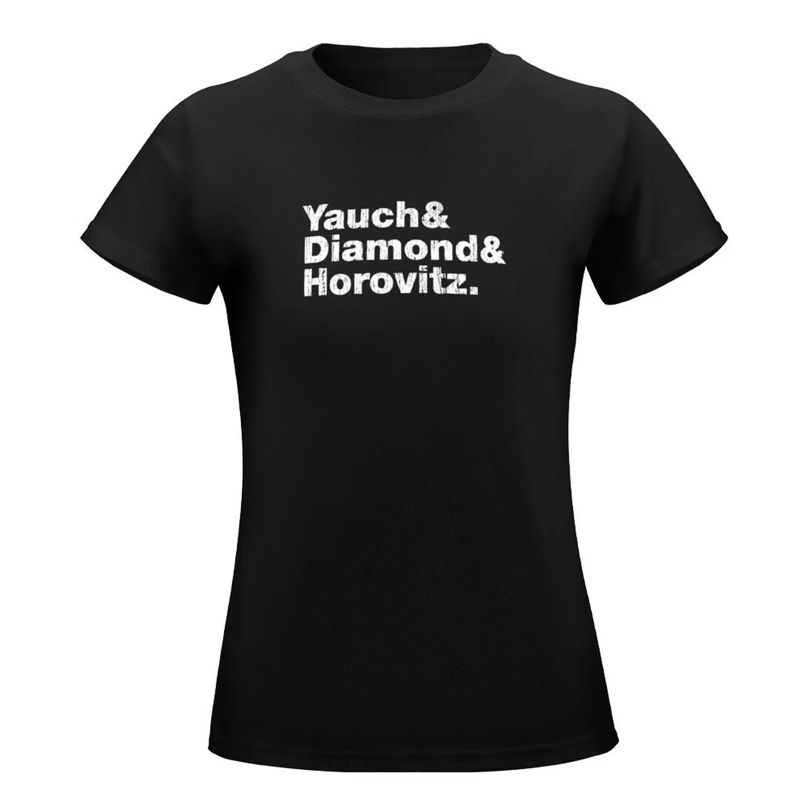 yauch & diamond & horovitz T-Shirt summer top animal print shirt for girls tees t-shirts for Women cotton