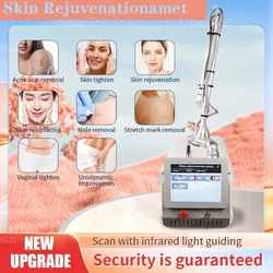 Portable Fractional Laser for Skin Rejuvenation, CO2 Laser, Wrinkle Removal, Acne, Stretch Mark, Skin Rejuvenation, CE Approved